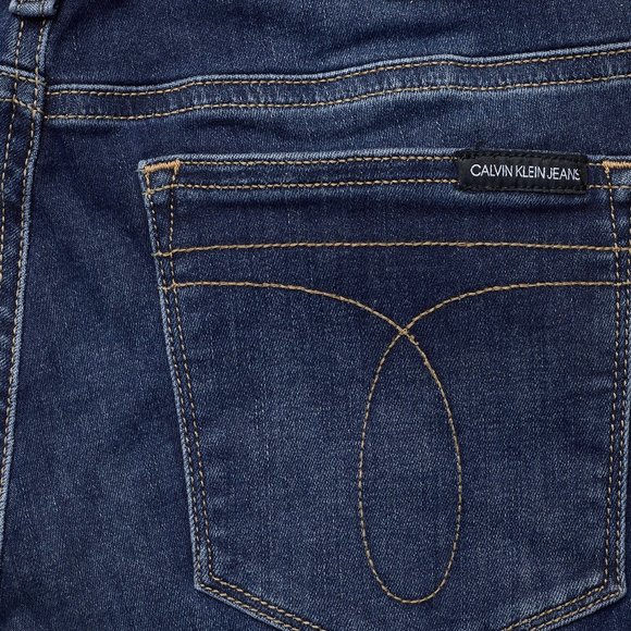 CALVIN KLEIN Women's Mid Rise Skinny Denim Jean Ladies' Size 2/4 - Picture 4 of 5